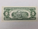 Original 2 dollar pengeseddel (Ucirkuleret) 