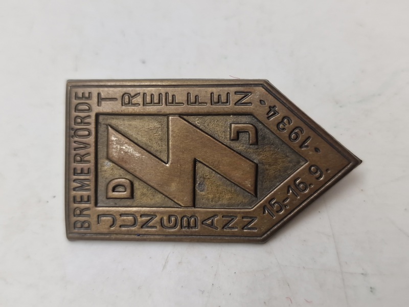 Originalt HJ Jungvolk Bremervörde treffen 1933 tinnie
