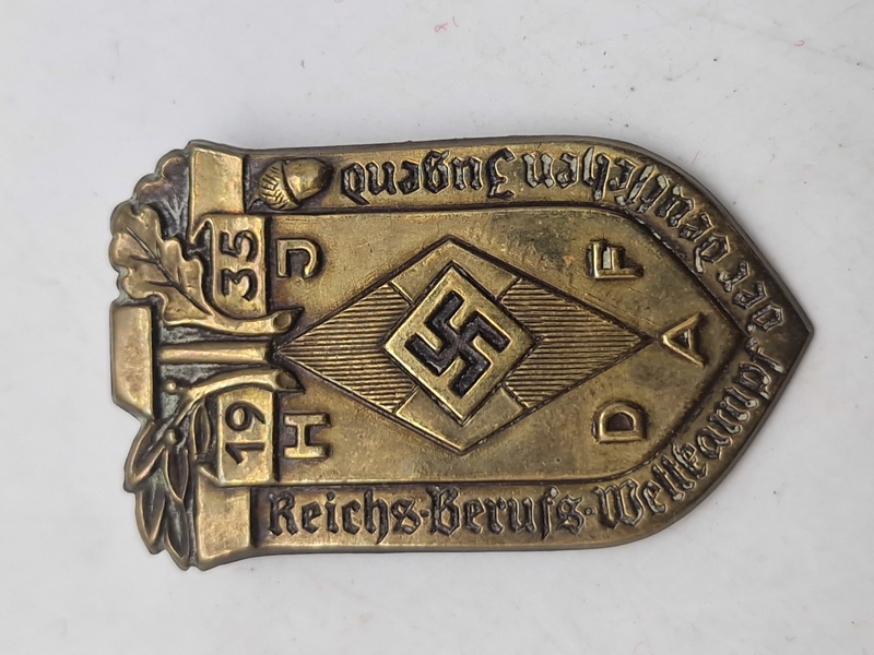 Original German WWII Hitler Youth-DAF 1935 Tinnie