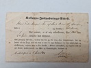 Original "Kokoppe-Indpodnings-Attest" (koppeindpodningsattest) fra 1866, som bevidner, at Mari Jeter Hansen er blevet podet med kokopper den 28. juni 1866.