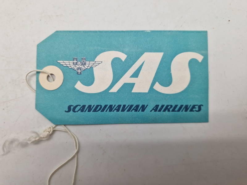 Original SAS bagage tag 