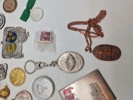 Lot diverse pins og medaljer 