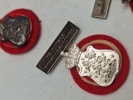 Lot diverse pins og nåle fra De Danske Forsvarsbrødre 