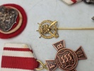 Lot diverse pins og nåle fra De Danske Forsvarsbrødre 