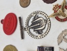 Lot diverse pins og nåle 