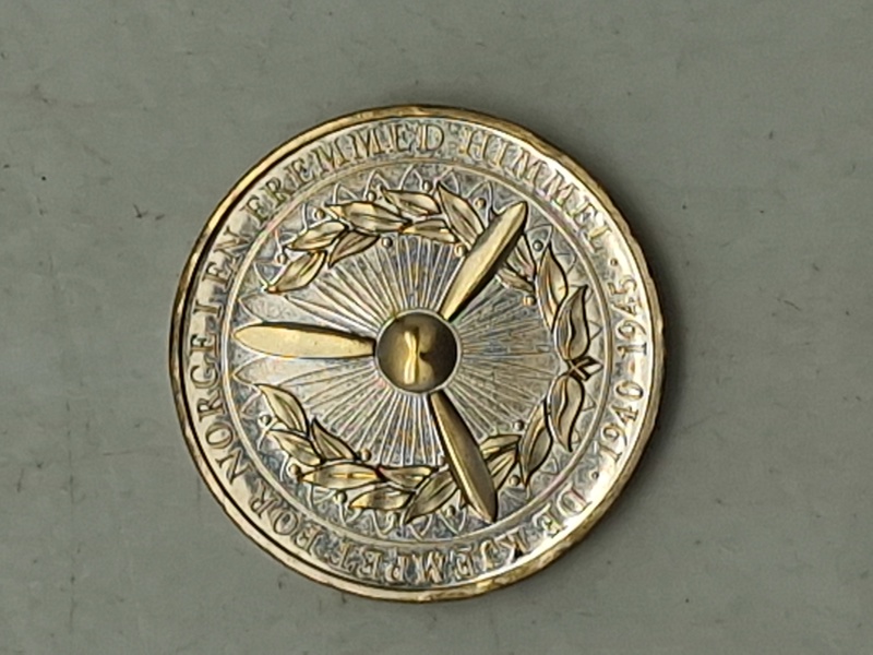 Original norsk ww2 mindes mønt/token 