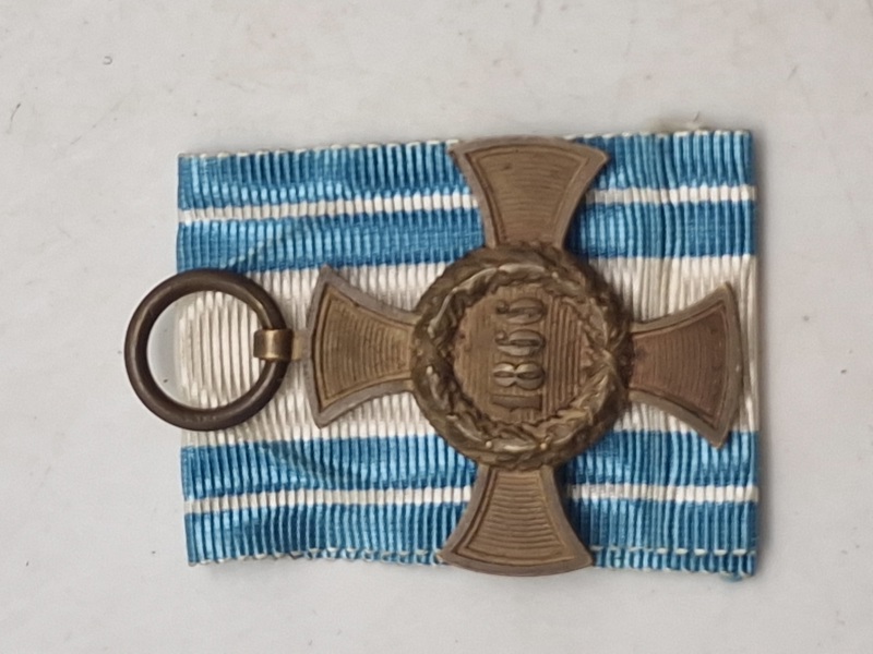 original Germany Bavaria Commemorative War Cross for the 1866 German Civil War 