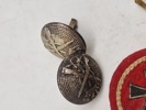 Lot Dansk  knapper mm. bla. kokarde Akademisk skyttekorps 