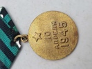 sovjetisk medalje "For erobringen af Königsberg". 