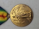 Original Victory Medal, også kendt som Inter-Allied Victory Medal, som blev uddelt til soldater og andre fra de allierede lande, der gjorde tjeneste under Første Verdenskrig