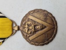 Original  belgisk mindemedalje for krigen 1940-1945 (Commemorative Medal of the 1940–45 War). 