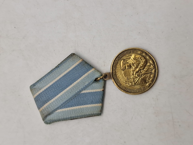 Medaljen "For genoprettelsen af den sorte metallurgis virksomheder i Syd"