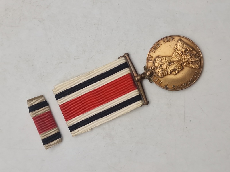 Original George V - Special Constabulary - Faithful Service Medal Thomas Bowman