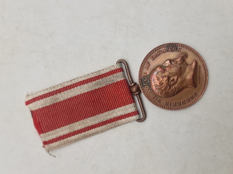 Original dansk medalje for deltagelse i 1 slesvigske krig