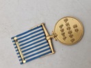 Original FN's Koreamedalje (United Nations Service Medal Korea - UNSMK). 