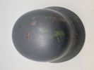 Original tysk M/40 hjelm, brugt efter krigen 