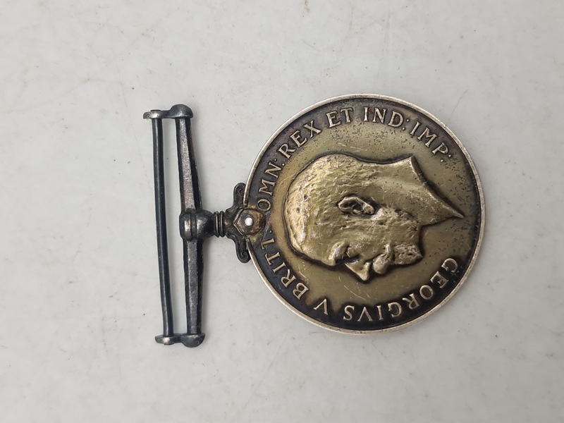 Original British War Medal 1914-1918 George V. Navngiven 