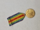 Original engelsk ww1 Victory Medal - Navngiven