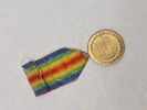 Original engelsk ww1 Victory Medal - Navngiven