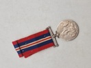 Original britisk kampagnemedalje, der blev tildelt borgere i det britiske Commonwealth for deres tjeneste under Anden Verdenskrig - navngiven 