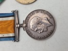 Originale engelsk ww1 medalje lot, navngivet 