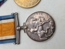 Originale engelsk ww1 medalje lot, navngivet 