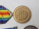 Originale engelsk ww1 medalje lot, navngivet 