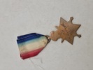 Original Engelsk WW1, 1914.15 star med Navn