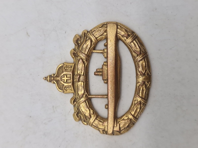 Tysk ubåds abzeichen - ww1 - efterkrigs 