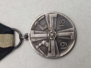 Original finsk mindemedalje for Frihedskrigen (Vapaussodan muistomitali), som blev indstiftet den 10. september 1918 af det finske senat. 