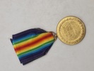 Original ww1 Victory Medal - navngiven 