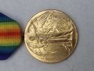 Original ww1 Victory Medal - navngiven 