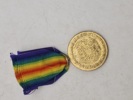 Original ww1 Victory Medal - navngiven 