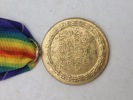 Original ww1 Victory Medal - navngiven 