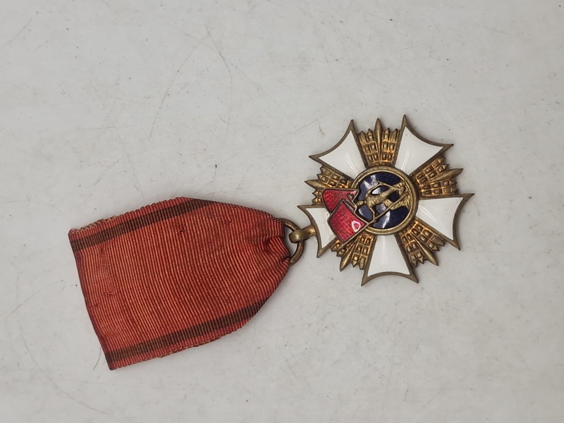 Original Arbejdets Banner Orden (Order of the Banner of Labour). 