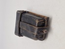 Original tysk K98 patrontaske, skåret og anvendt af modstandsbevægelsen 