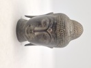 Antikt Buddha hoved bronce 
