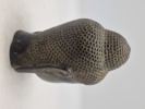 Antikt Buddha hoved bronce 