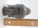 Antikt Buddha hoved bronce 