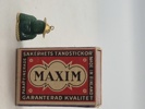 Original 14 karat guld og jade buddha 