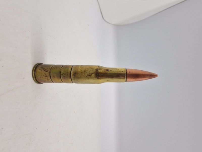 Original 8X58RD (Gevær 89) eksercerpatron 