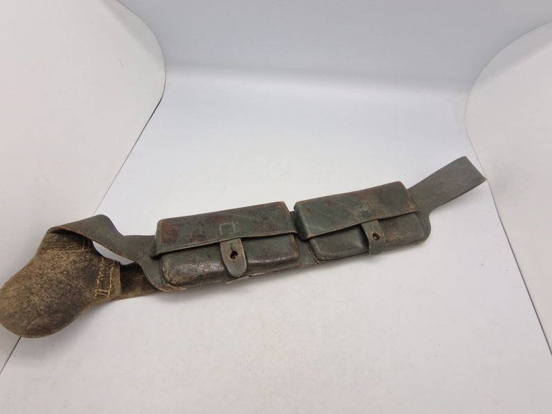 Originalt ww2 Carcano patronbælte 