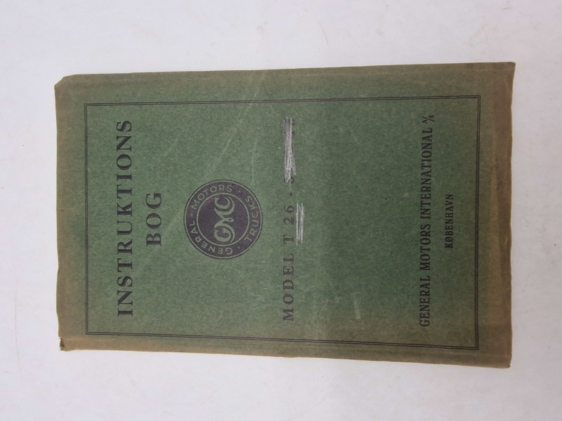 GMC instruktionsbog