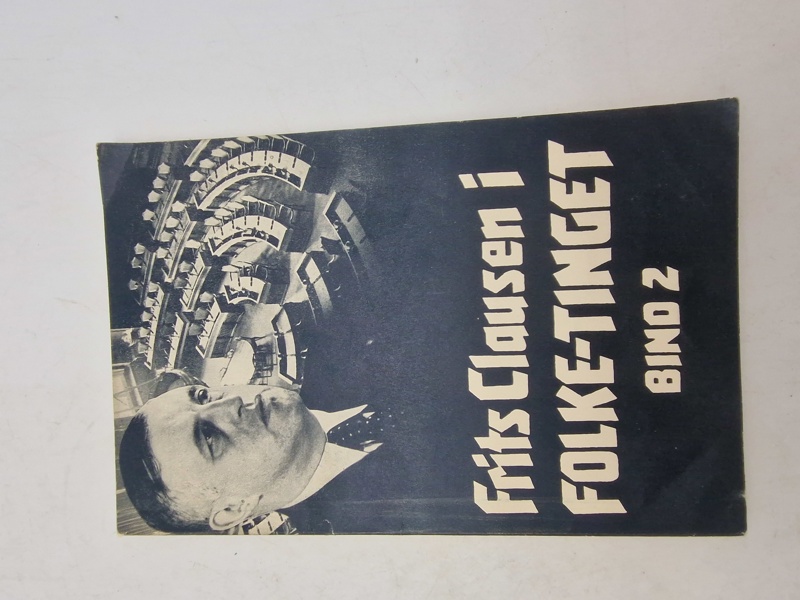 Frits Clausen i Folke - Tinget  Bind 2