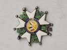 Original French Legion of Honour af midten er af 18 karat guld, omlavet til smykke 