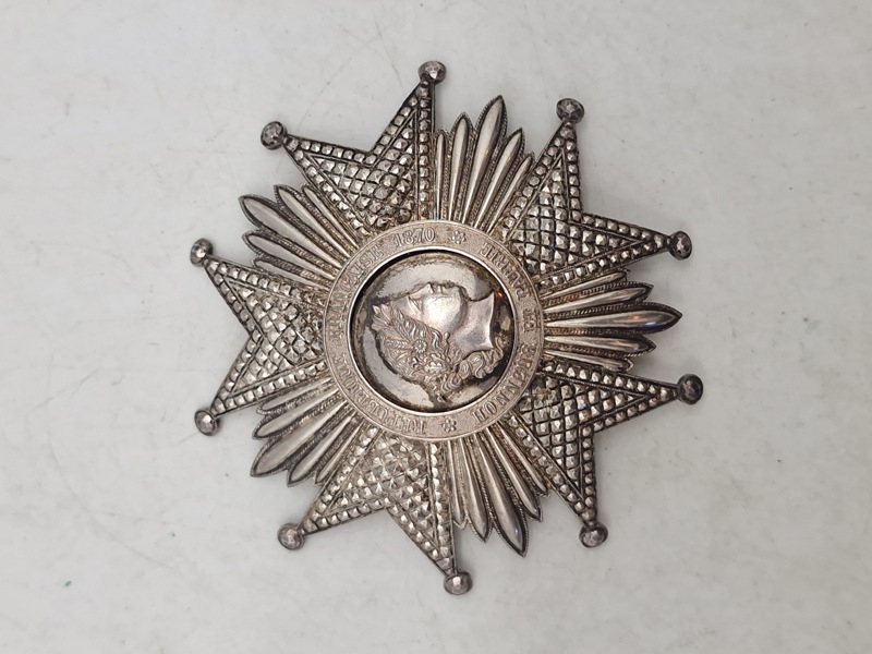 Original French LEGION OF HONOR Medal Sterling Silver Award Grand Officer Breast Insignia Badge