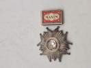 Original French LEGION OF HONOR Medal Sterling Silver Award Grand Officer Breast Insignia Badge