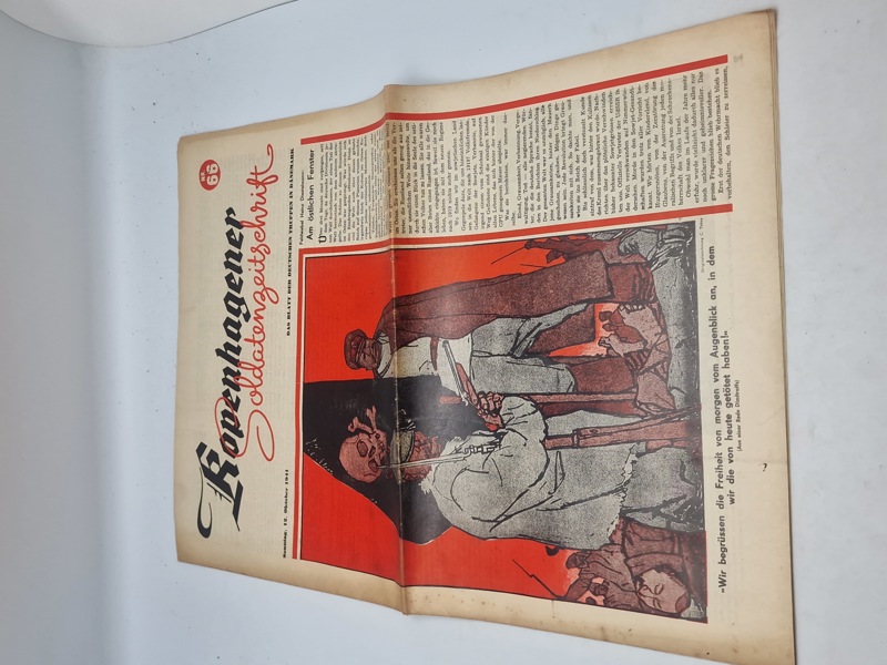 Originalt eks af
Kopenhagener Soldatenzeitschrift fra ww2
