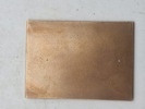 Den Røde Fane-orden & mindeplade fra "Militär-Idrotts Stockholmsdistrikt" (Militær Idræt Stockholmsdistrikt) med årstallene 1893-1918 indgraveret 