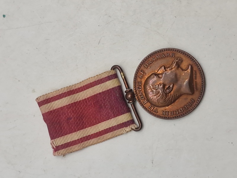 Original dansk krigsdeltager medalje, 1.slesvigske krig 